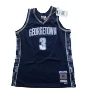 Mitchell & Ness 1995-96 Georgetown Hoyas Allen Iverson Swignman Jersey Large L