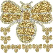 jojofuny 10Pcs Decorative Replaceable Hat Patches Wear Resistant Elegant Clothing Accessories for DIY Repair for Bags Clothing and Shoes Unique