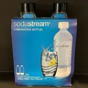 SodaStream 2 X 1L Carbonating Bottles - New