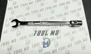 Snap-on Tools USA NEW 9/16” SAE 12pt Flex-Head Open-End Combo Wrench FHO18B