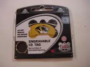 NEW - FIDO ENGRAVABLE PET I.D. TAG - MISSOURI TIGERS