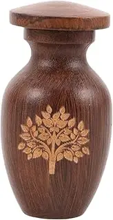 Pet Urn Pets Cremation Urns Ashes Urn Cremation Keepsakes for Pet Cremation Boxes for Dogs Pet Cremation Urns Pet Caskets for Dogs Dog Ashes Keepsake Funeral for Pets Brown Wooden