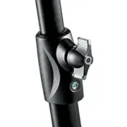 Manfrotto 1004BAC-3 Light Stands - Air Cushioned - Stackable - Black Aluminium - Pack of 3
