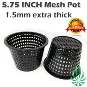 20x 5.75" HYDROPONICS PLANTS GROW NET CUP MESH POTS BASKET POT AEROPONICS CUP