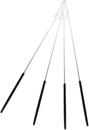 4pcs Adjustable Hand Puppet Control Rods Sturdy Puppet Accessories for Family Puppetry Performance Effortless Handling for Enhanced Show