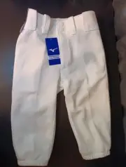 NWT Mizuno Baseball Short Pant Performance Plus Padding Youth Medium
