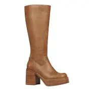 NICHE CHESTNUT PLATFORM BOOTS