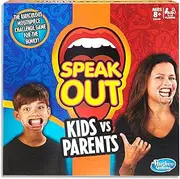 [Speak Out] Kids vs Parents - The ridiculous mouthpiece challenge game - 4 to 10 Players - Kids Toys - Ages 8+