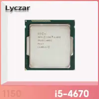 在飛比找蝦皮購物優惠-英特爾 Intel Core i5 4670 處理器 LGA