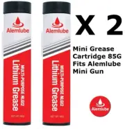 2 x MINI GREASE GUN CARTRIDGE 85g G10051-GC