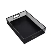 Pantry Organiser Metal File Basket Space-saving Storage Box Sundries