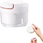 Manual Garlic Press Mini Food Chopper,Onion Chopper Vegetable Crusher, Hand Pull