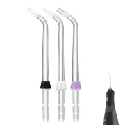 3 Pack Replacement Tips Compatible with BURST Electric Water Flosser, Water F...