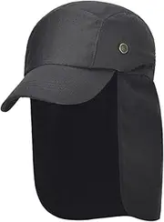 [kowaku] Fishing Hat Summer Sun Hat Summer Cap Portable Fishing Cap Fisherman Hat for Climbing Backpacking Vocation Hiking Camping