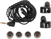 in Ear Monitor Headphones, Noise Reduction HiFi Stereo Wired Earbuds with 3.5mm Plug Detachable Cable, Hybrid IEM Earphones for Singers Musicians