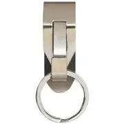 J.Burrows Metal Belt Style Key Holder Silver
