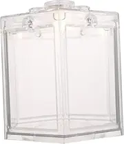 VERDANVERSE Fish Tank for Home Decor Reptile Box with Warm Light for Desktop Aquariums and DIY Micro Landscapes Compact for Easy Monitoring