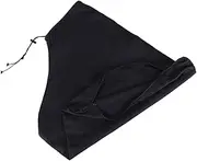 MINAOLULUS 1Pc Garden Leaf Vacuum Bag Durable Outdoor Leaf Blower Storage Bag for Lawn Cleanup Black High Capacity Dust Collection for Efficient Leaf Removal