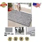 Indoor Doormat 36"x59" - Dark Grey, Absorbent, Non-Slip and Machine Washable