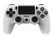 PS4 DualShock Compatible Wireless Controller Gamepad Remote with Android USB Charging Port Gaming Controller-White