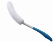 Magideal Vinyl Quote Me Long Anti-Slip Curve Handled Bath Body Brush, Easy