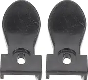 LALAFINA 2pcs Foldable Accessories for Wheelchair Power Wheelchair Folding Backrest Frame Power Wheelchairs Accessories Electric Wheelchair Folding Backrest Battery Case Plastic Rear