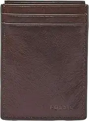 [FOSSIL] Men's Neel Leather Magnetic Card Case Wallet