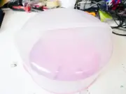 Tupperware X LARGE Round Cake Taker w/Locking Domed Cover Keeps Cakes Fresh NEW
