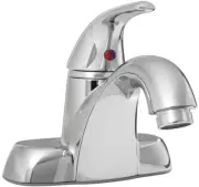 PROFLO PFWSC47475 0.5 GPM Centerset Bathroom Faucet - Chrome