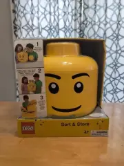 LEGO Sort & Store Mini Figure Head Storage Container 2012 KP001 Brand New
