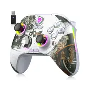 X15 PC Controller, Enhanced Wireless Bluetooth Controller for Windows PC, Android, Steam and Switch, Multi Colour