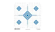 Caldwell Paper Target 16" Sight In Blue - 10 Sheets #cald-pt16sb