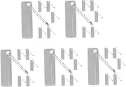 VANZACK 5sets Lightweight Garden Tool Sharpeners Outdoor Portable Whetstone Suction Cup for Scissors 6pcs*5