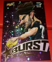 2017 SELECT FOOTY STARS PURPLE STARBURST CARD #SP51 PORT ADELAIDE CHAD WINGARD