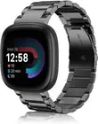 Stainless Stee Metal Watch Band Wrist Strap Wristband For Fitbit Versa 4 Sense 2