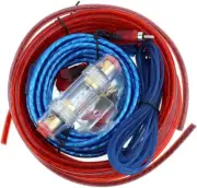 Kit de Cableado para Amplificador de Coche, Subwoofer AMP, Cable de Poder 14 AWG