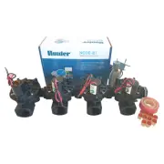 Hunter NODE 400 Bluetooth Kit - Solenoids,Connectors,Sensor, 9V Battery Operated