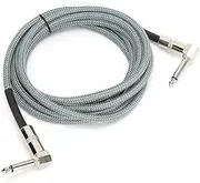 JORINDO Guitar Cable 6.35mm 1/4in Audio Connection Wire Electric Musical Instrument Cord / 9.8ft (JD6207)