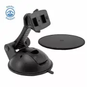 Sticky Suction Cup with Dual-T Mount Pedestal for GPS,Smart-phone,Tablet Holders