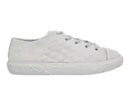 Chanel 22C Light Blue Grey Denim CC Logo Low Top Flat Runner Trainer Sneaker 39