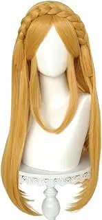 Zelda Legend Long Hair Anime Party Costume Synthetic Cosplay Wig