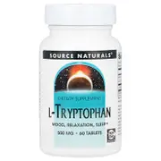 Source Naturals, L-Tryptophan, 60 Tablets