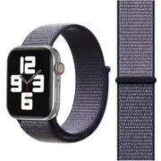 For Apple Watch SE,40-mm Case,Nylon Watch Band,Fastener,Navy Blue