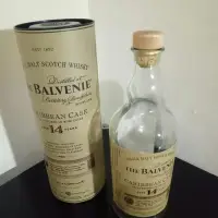 在飛比找Yahoo!奇摩拍賣優惠-the balvenie 14 百富威士忌14酒瓶