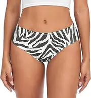 [Joisal] Zebra Print Panty Stretchy Womens Underwear Sexy