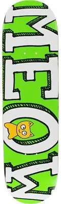 Meow Skateboards Logo Skateboard Deck - 8.25" x 32.125"