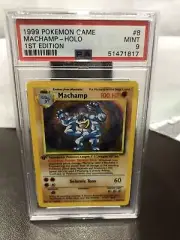 1999 pokemon machamp psa 9 1st Edition