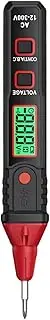 Electrician Voltage Test Pen | Voltage Testing Pen | 12-300v Detector | Digital Wire Tester | Voltage Pen with LCD Display | Versatile and Multi-Purpose for Electricians and Home Inspectors