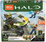 WARTHOG RALLY mega construx HALO INFINITE vehicle 2020 master chief NEW blocks