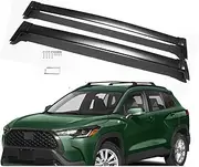Aluminum 2PCS Crossbar Cross Bar Compatible for Toyota Corolla Cross 2022-2024 Roof Rack Bars